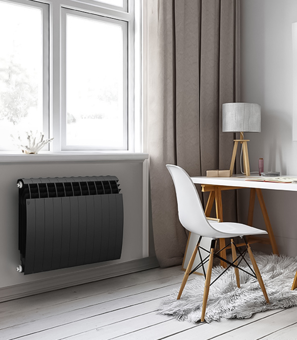 Royal Thermo BiLiner 350 Noir Sable VR80 - 10 секц. биметаллический радиатор