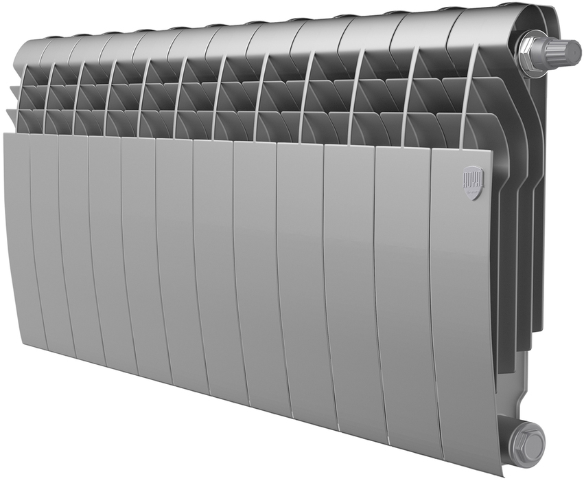 Royal Thermo BiLiner 350 Silver Satin VR80 - 12 секц. биметаллический радиатор