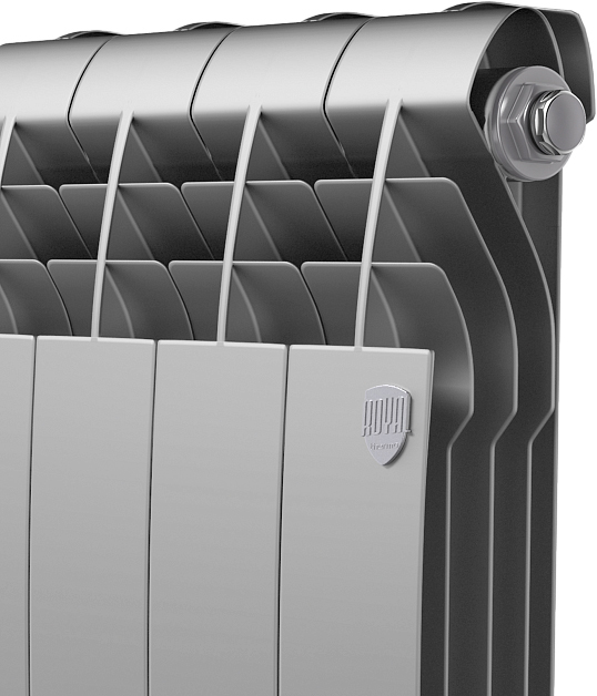 Royal Thermo BiLiner 350 Silver Satin VR80 - 6 секц. биметаллический радиатор