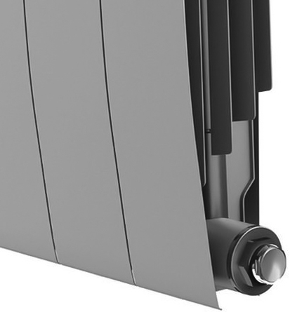 Royal Thermo BiLiner 350 Silver Satin VR80 - 6 секц. биметаллический радиатор