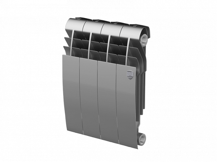 Royal Thermo Biliner 350 VD 4 секц. Silver Satin биметаллический радиатор