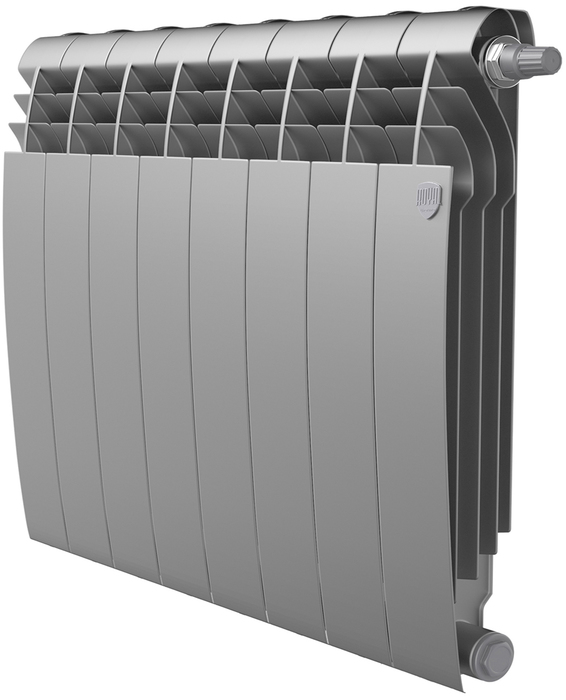 Royal Thermo BiLiner 500 Silver Satin VR80 - 8 секц. биметаллический радиатор