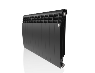 Royal Thermo Biliner Alum 500 Noir Sable 12 секц. алюминиевый радиатор