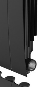 Royal Thermo Biliner Alum 500 Noir Sable 12 секц. алюминиевый радиатор
