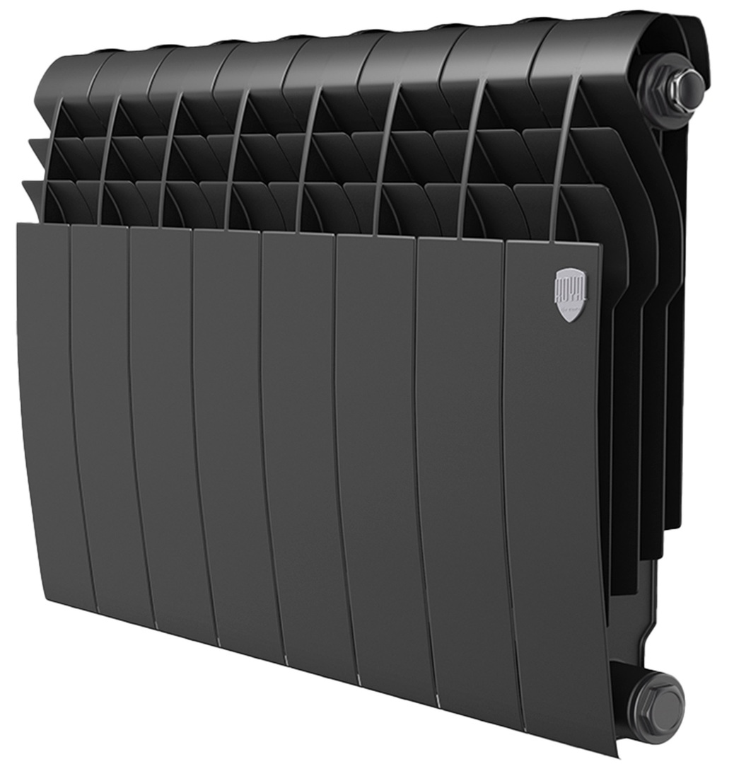 Royal Thermo BILINER B 350 Чёрный - 10 секц. биметаллический радиатор