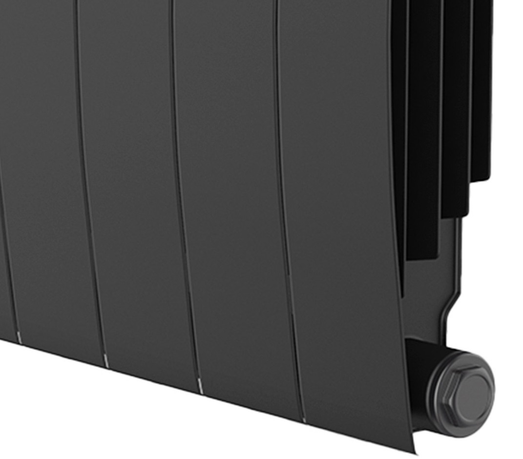 Royal Thermo BILINER B 350 Чёрный - 10 секц. биметаллический радиатор