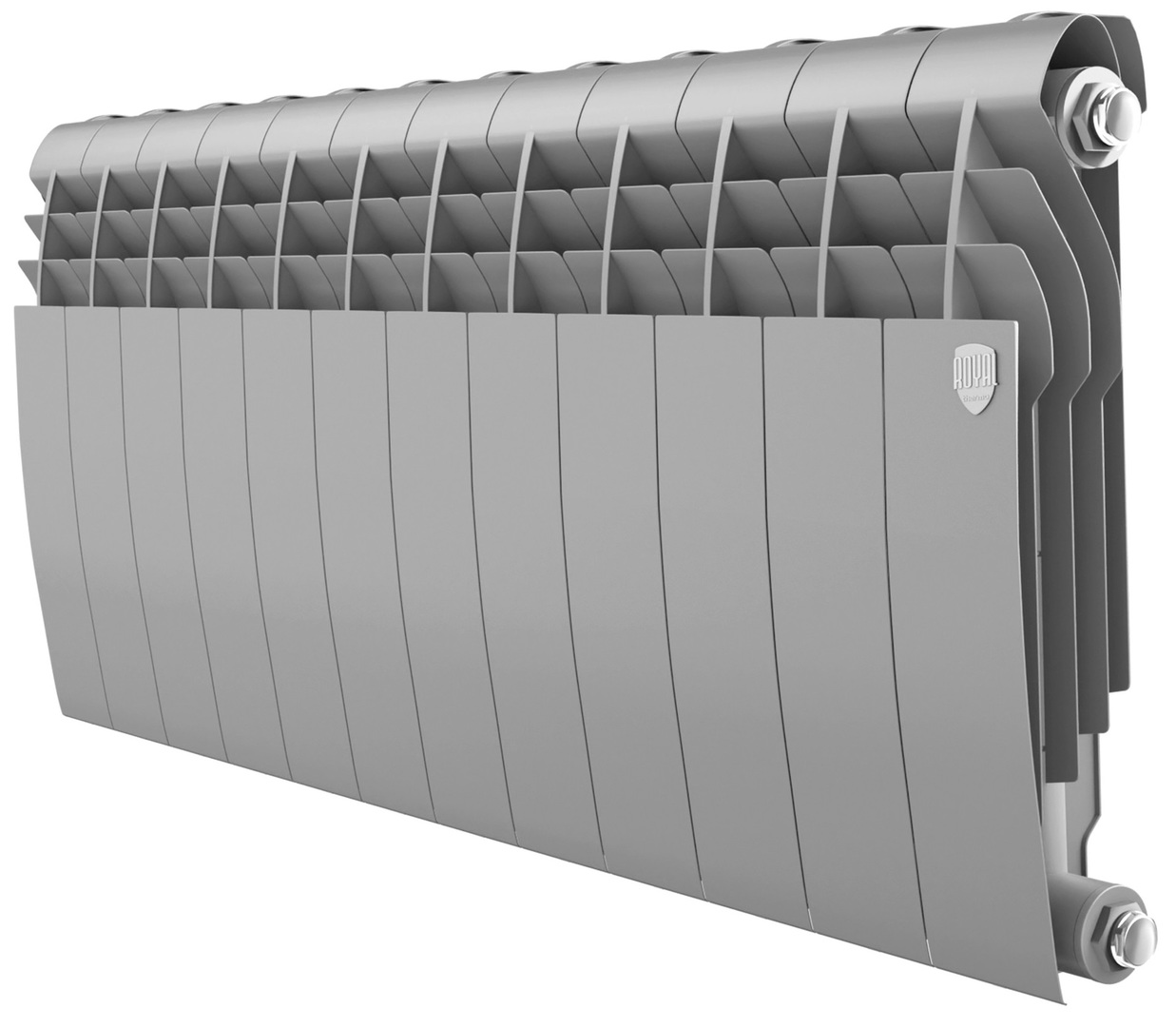 Royal Thermo BILINER B 350 Серебристый - 12 секц. биметаллический радиатор