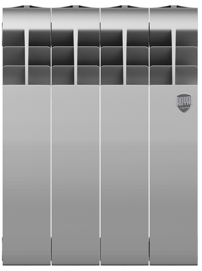 Royal Thermo BILINER B 350 Серебристый - 4 секц. биметаллический радиатор