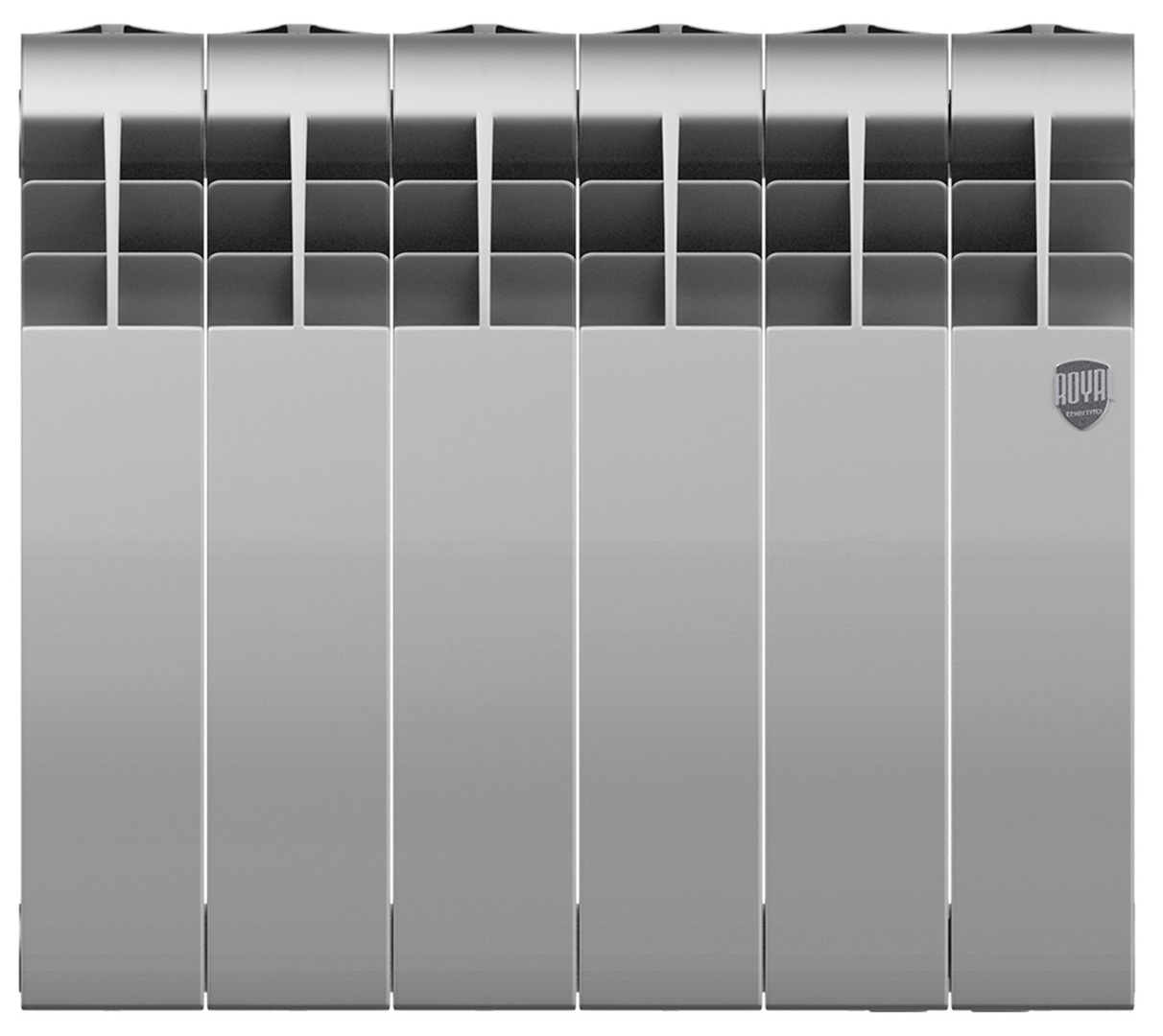 Royal Thermo BILINER B 350 Серебристый - 6 секц. биметаллический радиатор
