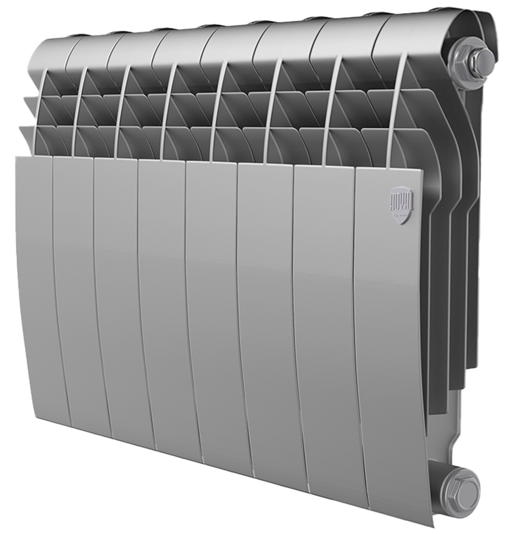 Royal Thermo BILINER B 350 Серебристый - 8 секц. биметаллический радиатор