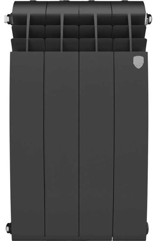 Royal Thermo BILINER B 500 Чёрный - 4 секц. биметаллический радиатор