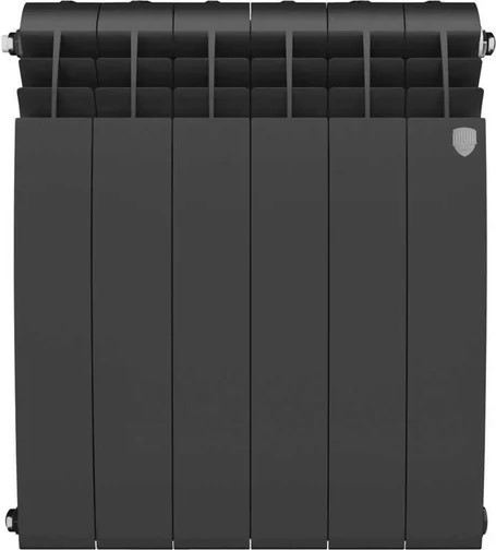 Royal Thermo BILINER B 500 Чёрный - 6 секц. биметаллический радиатор
