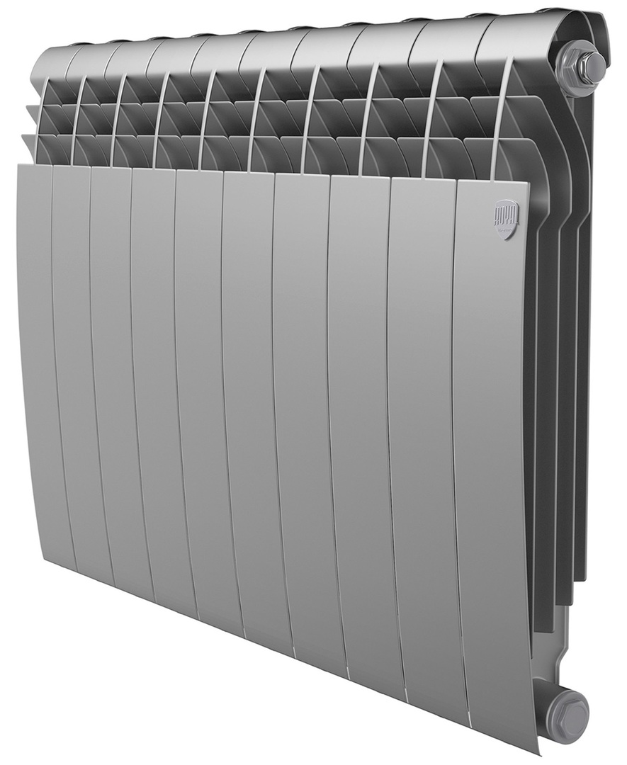Royal Thermo BILINER B 500 Серебристый - 10 секц. биметаллический радиатор
