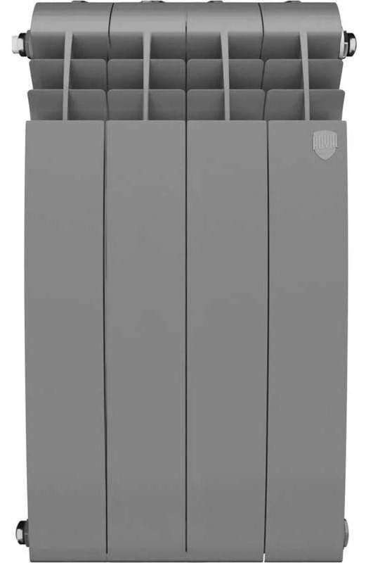 Royal Thermo BILINER B 500 Серебристый - 4 секц. биметаллический радиатор