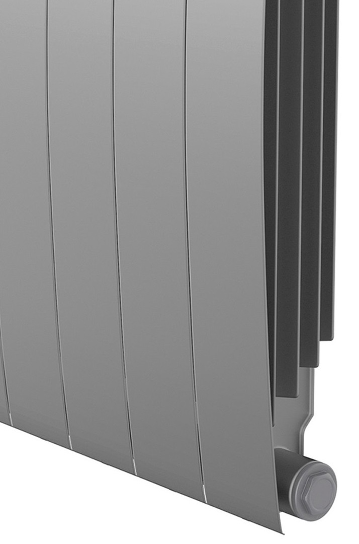 Royal Thermo BILINER B 500 Серебристый - 4 секц. биметаллический радиатор