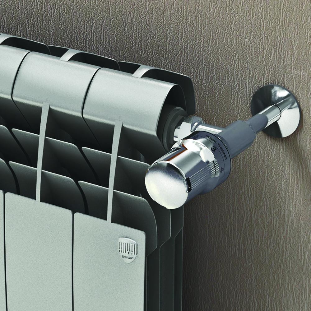 Royal Thermo BILINER B 500 Серебристый - 4 секц. биметаллический радиатор