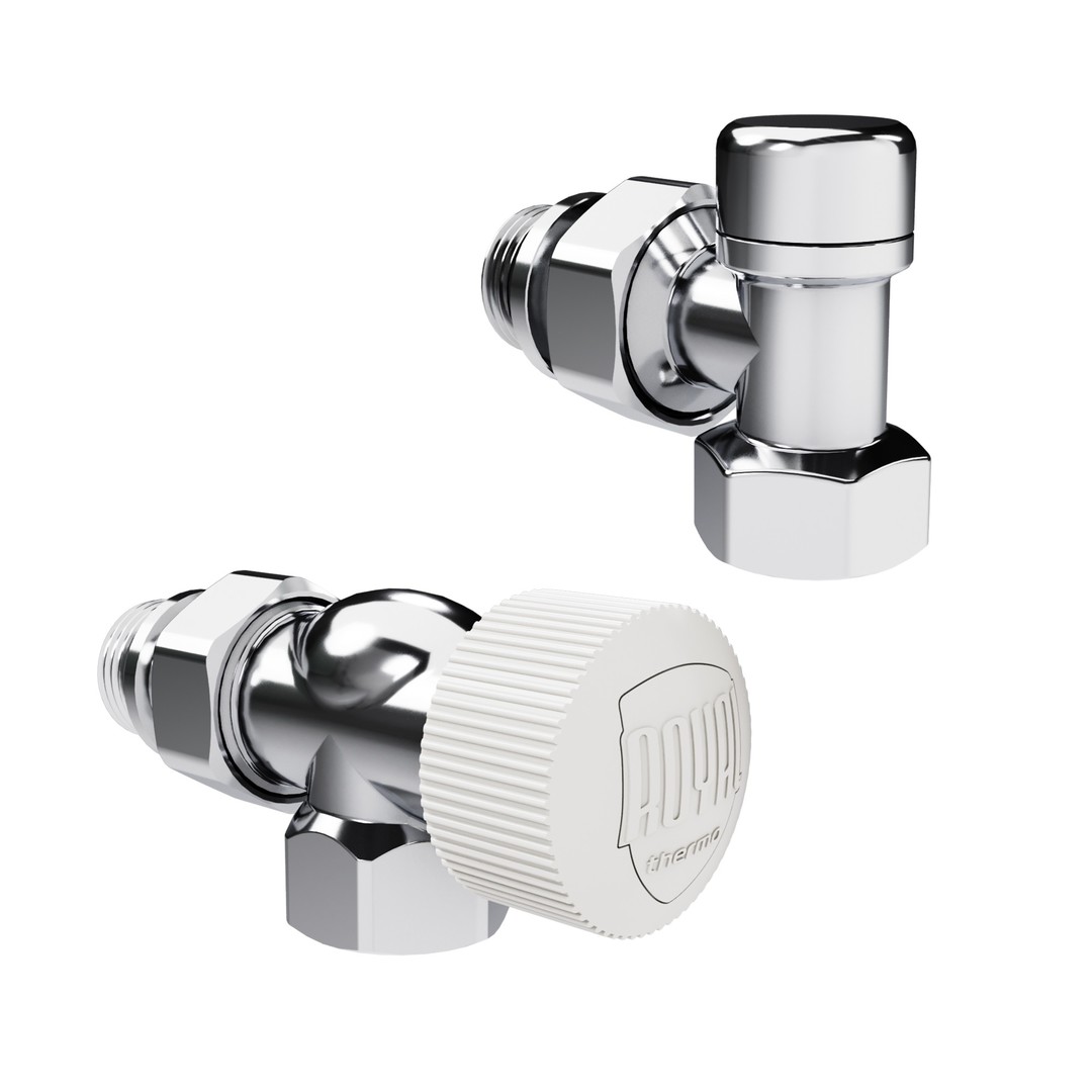 Royal Thermo DESIGN осевой М30х1,5 1/2" (хром) набор термостатический
