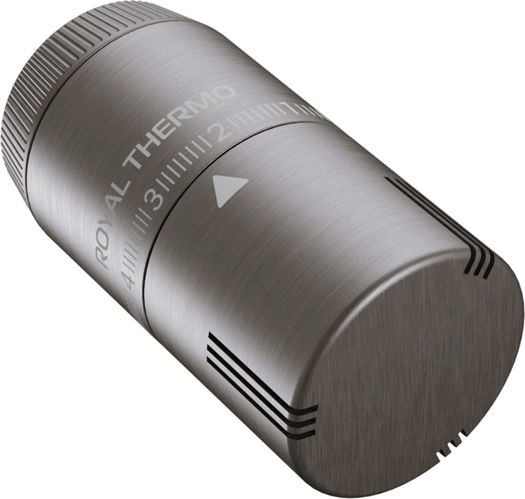 Royal Thermo Design Pro М30х1,5 (матовый никель ) термоголовка жидкостная