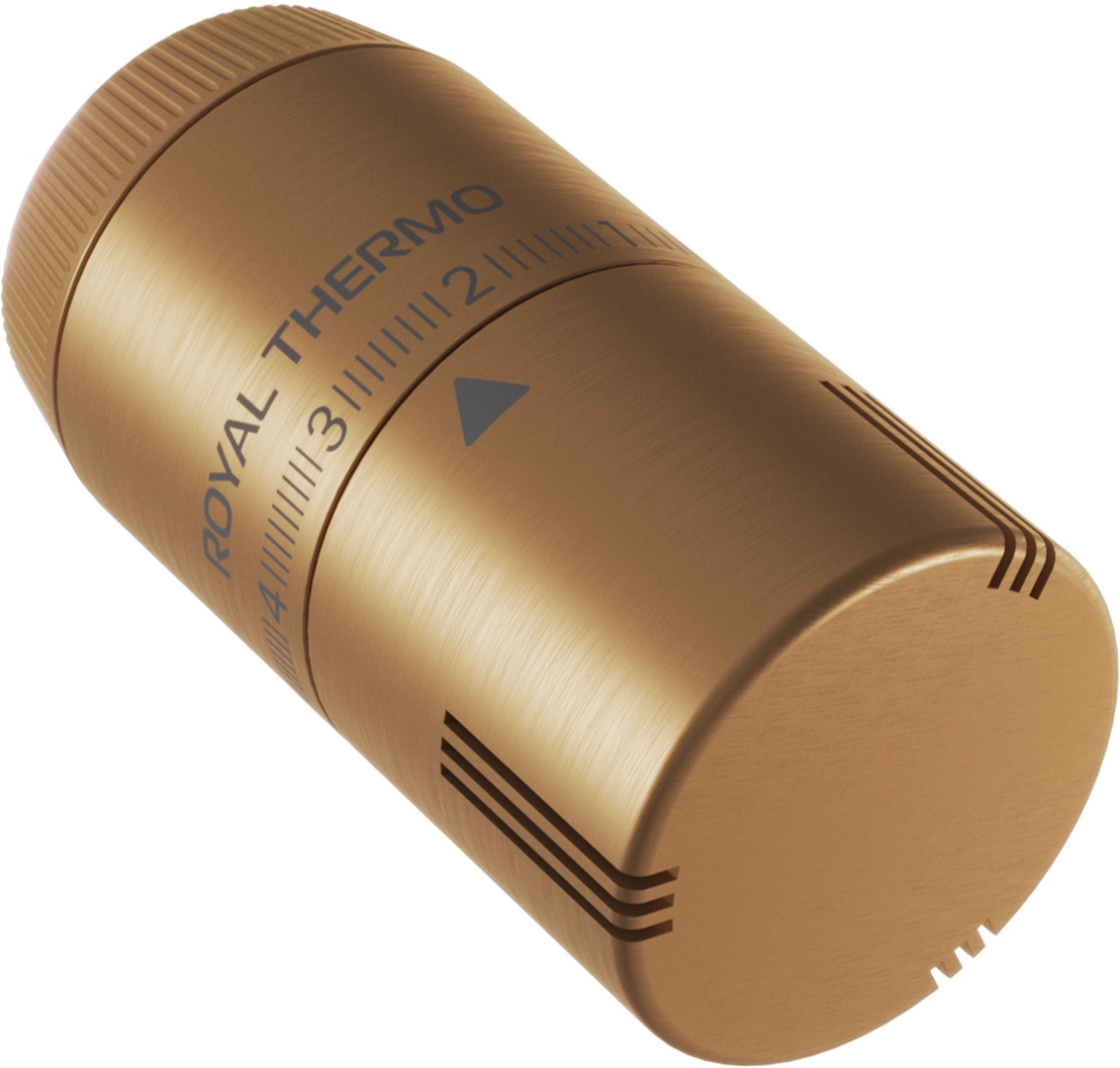 Royal Thermo Design Pro М30х1,5 (золото матовое) термоголовка