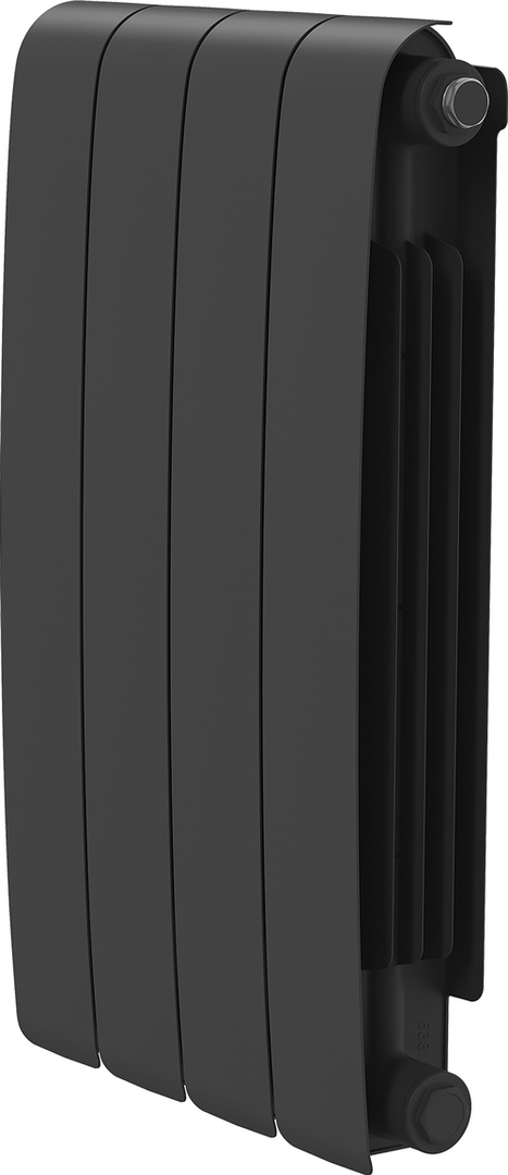 Royal Thermo Eclipse 500 Чёрный - 4 секц. биметаллический радиатор