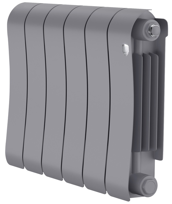 Royal Thermo Infinity 300 Silver Satin - 6 секц. биметаллический радиатор