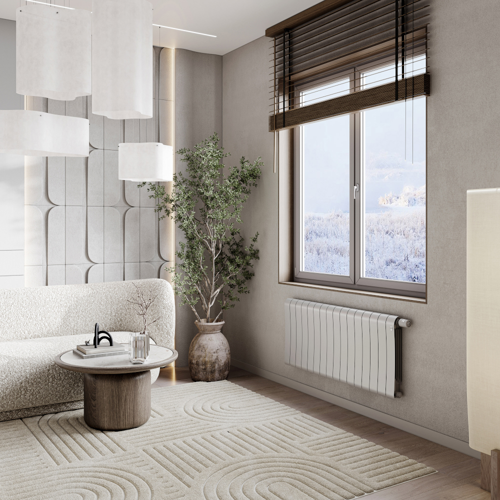 Royal Thermo Infinity 300 Silver Satin VR80 - 8 секц. биметаллический радиатор