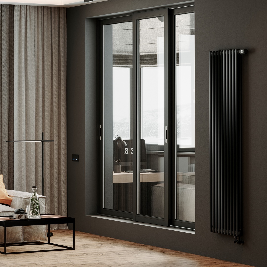 Royal Thermo Insignia VC2180 - 12 секц. Anthracite радиатор отопления
