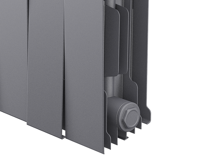 Royal Thermo Piano Forte 200 /Silver Satin 16 секц. биметаллический радиатор