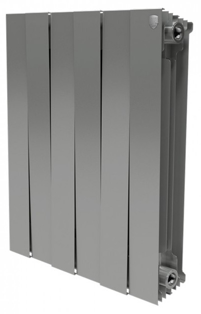 Royal Thermo Piano Forte 500 Silver Satin 6 секц. биметаллический радиатор