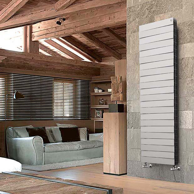 Royal Thermo Piano Forte Tower/Silver Satin 18 секций биметаллический радиатор