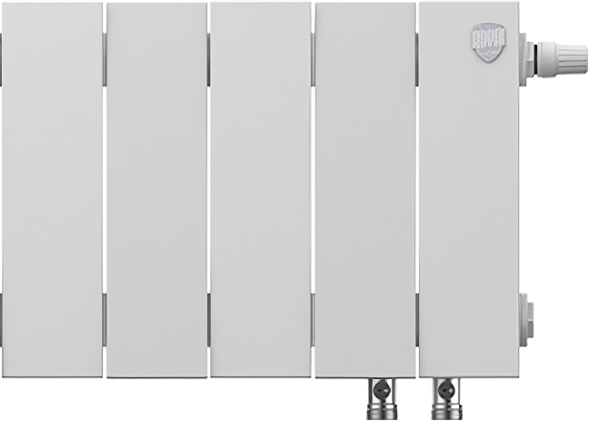 Royal Thermo PianoForte 200 /Bianco Traffico - 12 секц. VDR биметаллический радиатор