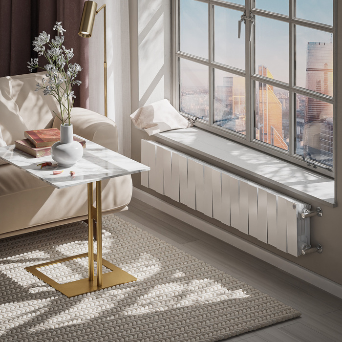 Royal Thermo PianoForte 200 /Bianco Traffico - 18 секц. биметаллический радиатор
