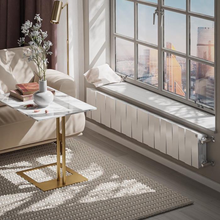 Royal Thermo PianoForte 200 /Bianco Traffico - 20 секц. биметаллический радиатор