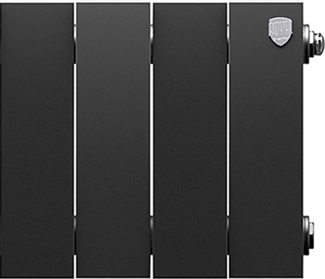 Royal Thermo PianoForte 200 Чёрный - 16 секц. биметаллический радиатор