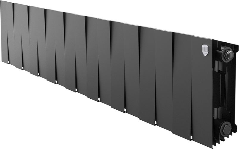 Royal Thermo PianoForte 200 Чёрный - 18 секц. биметаллический радиатор