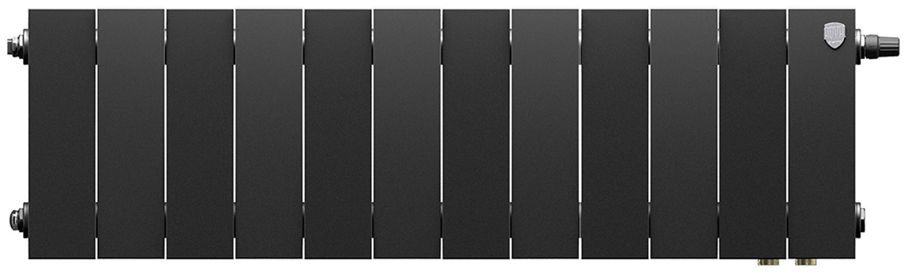 Royal Thermo PianoForte 200 Чёрный VR80- 12 секц. биметаллический радиатор