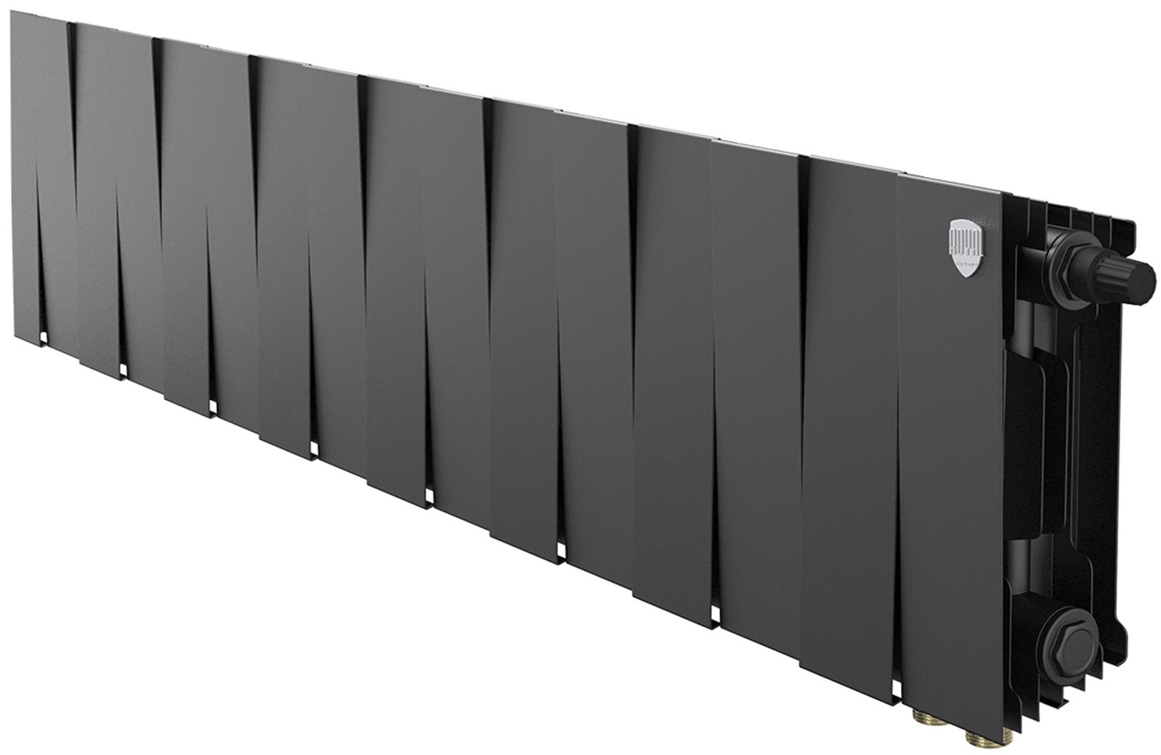 Royal Thermo PianoForte 200 Чёрный VR80- 16 секц. биметаллический радиатор