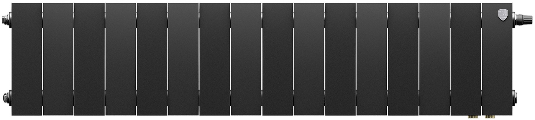 Royal Thermo PianoForte 200 Чёрный VR80- 16 секц. биметаллический радиатор