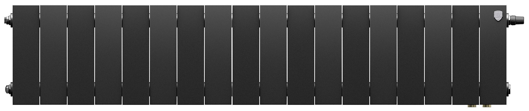 Royal Thermo PianoForte 200 Чёрный VR80- 18 секц. биметаллический радиатор