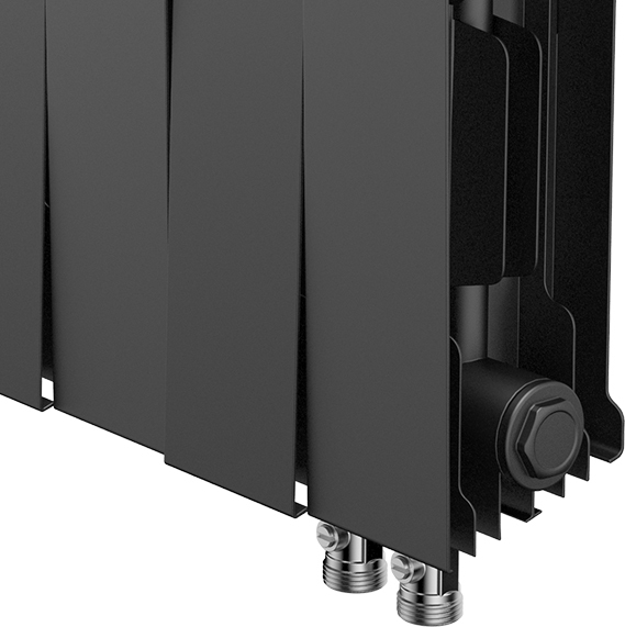 Royal Thermo PianoForte 200 /Noir Sable - 12 секц. VDR биметаллический радиатор