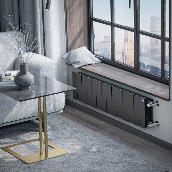 Royal Thermo PianoForte 200 /Noir Sable - 14 секц. биметаллический радиатор