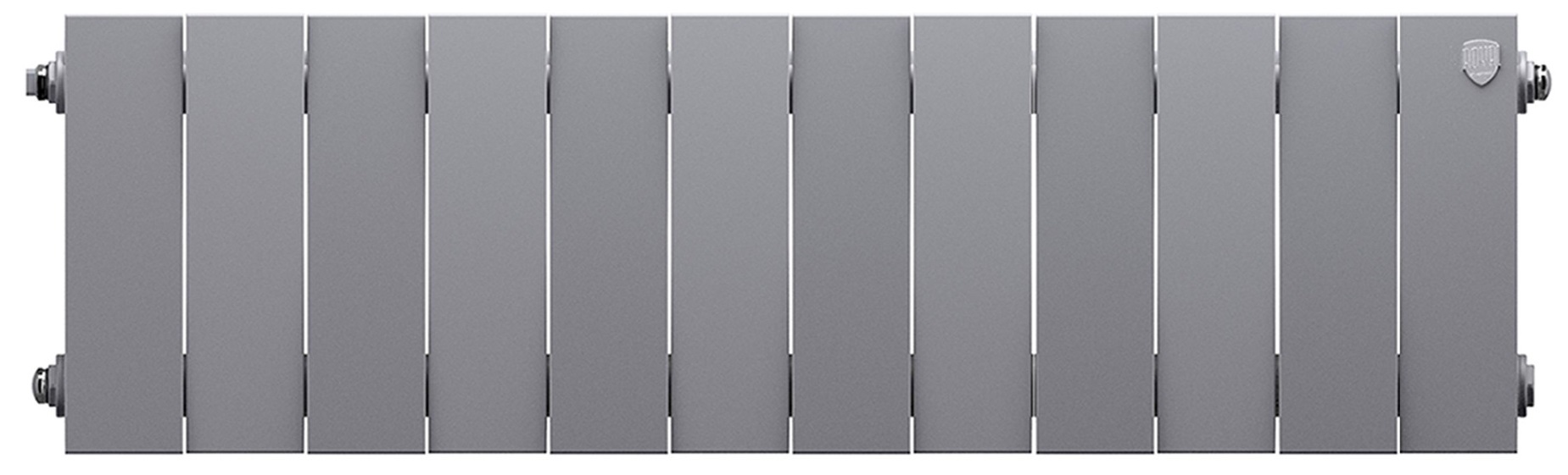 Royal Thermo PianoForte 200 Серебристый - 12 секц. биметаллический радиатор