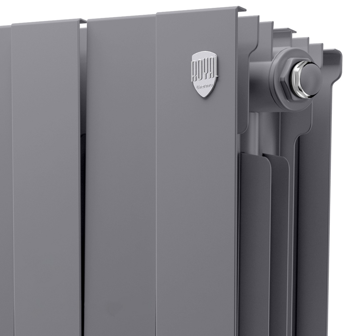 Royal Thermo PianoForte 200 Серебристый - 12 секц. биметаллический радиатор