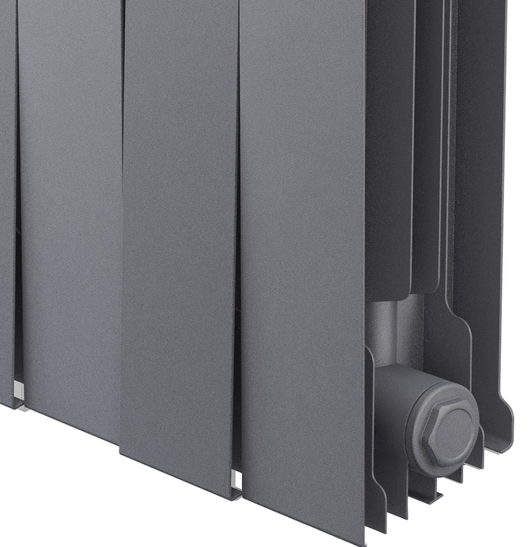 Royal Thermo PianoForte 200 Серебристый - 12 секц. биметаллический радиатор