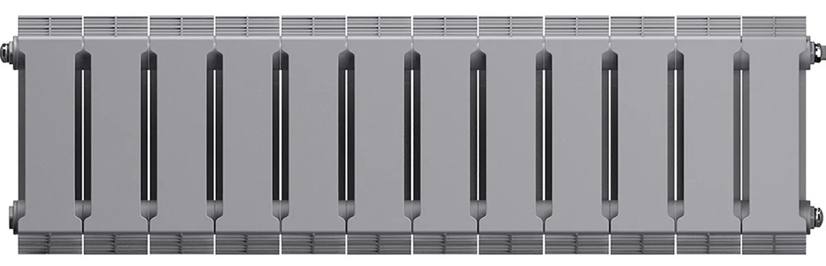 Royal Thermo PianoForte 200 Серебристый - 12 секц. биметаллический радиатор