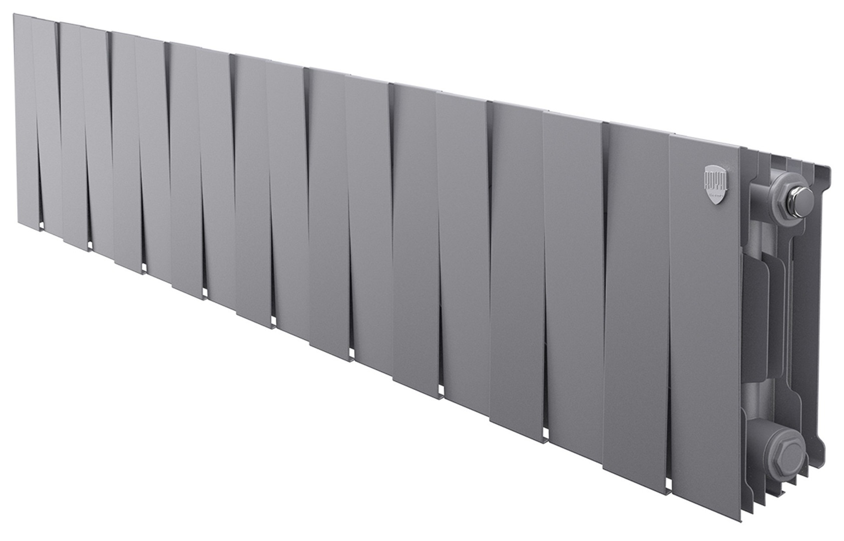 Royal Thermo PianoForte 200 Серебристый - 18 секц. биметаллический радиатор