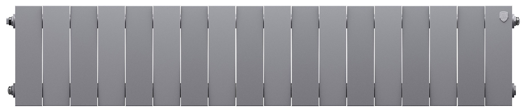 Royal Thermo PianoForte 200 Серебристый - 18 секц. биметаллический радиатор