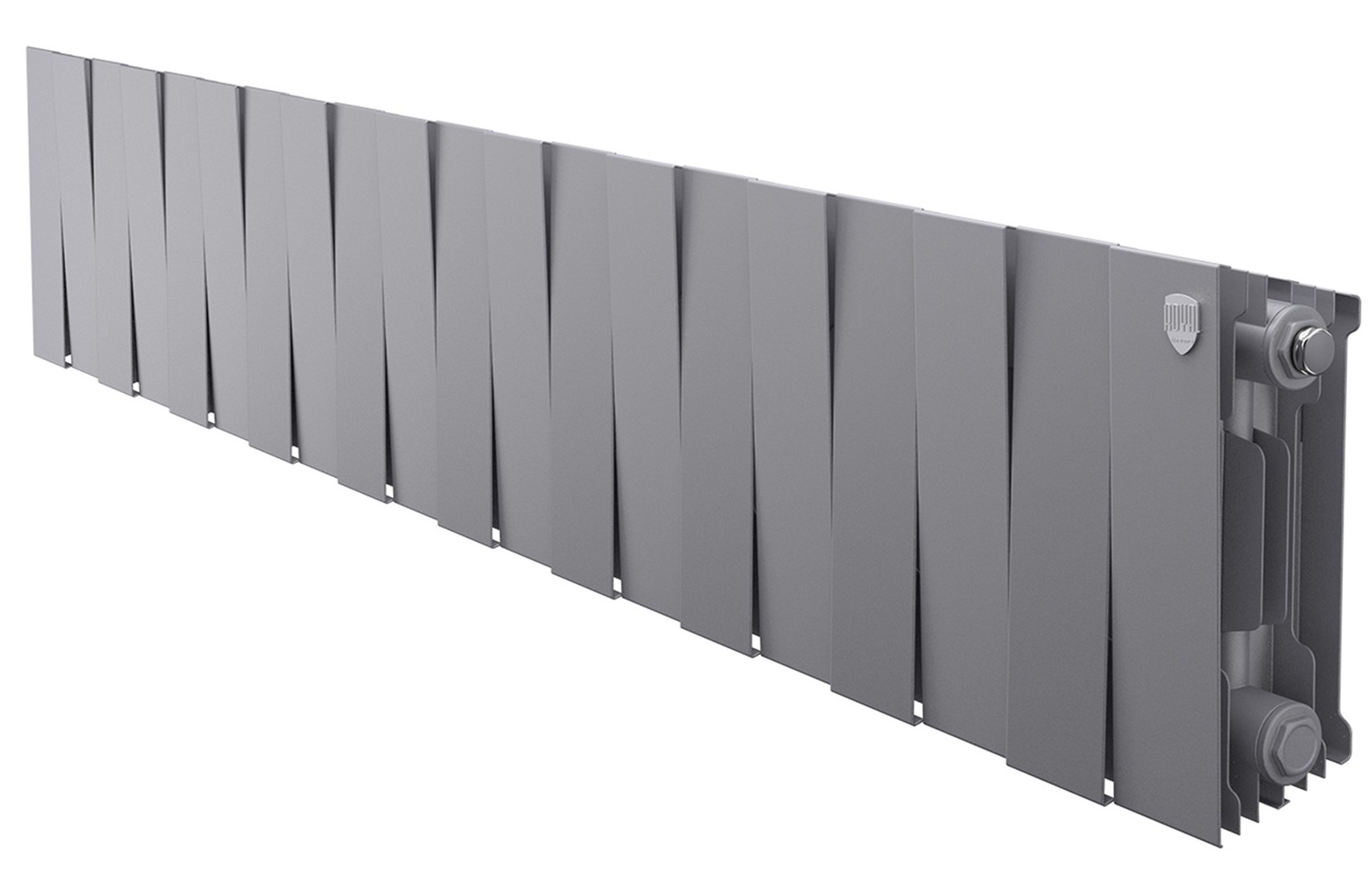 Royal Thermo PianoForte 200 Серебристый - 20 секц. биметаллический радиатор