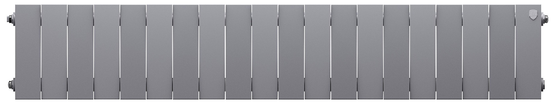 Royal Thermo PianoForte 200 Серебристый - 20 секц. биметаллический радиатор