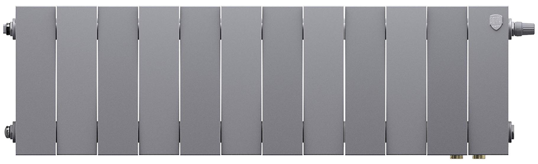 Royal Thermo PianoForte 200 Серебристый VR80- 12 секц. биметаллический радиатор